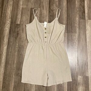 H&M Beige Romper